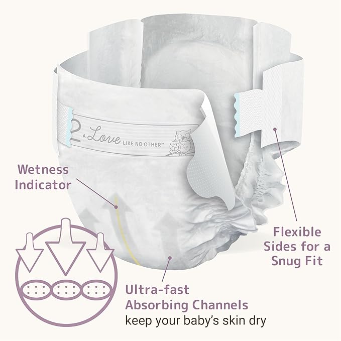 Bambo Nature Hypoallergenic Baby Diapers, Eco-Labelled Sustainable Diapers - Image 3