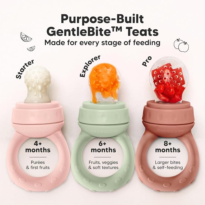 KeaBabies Baby Fruit Feeder 2pk - Image 5