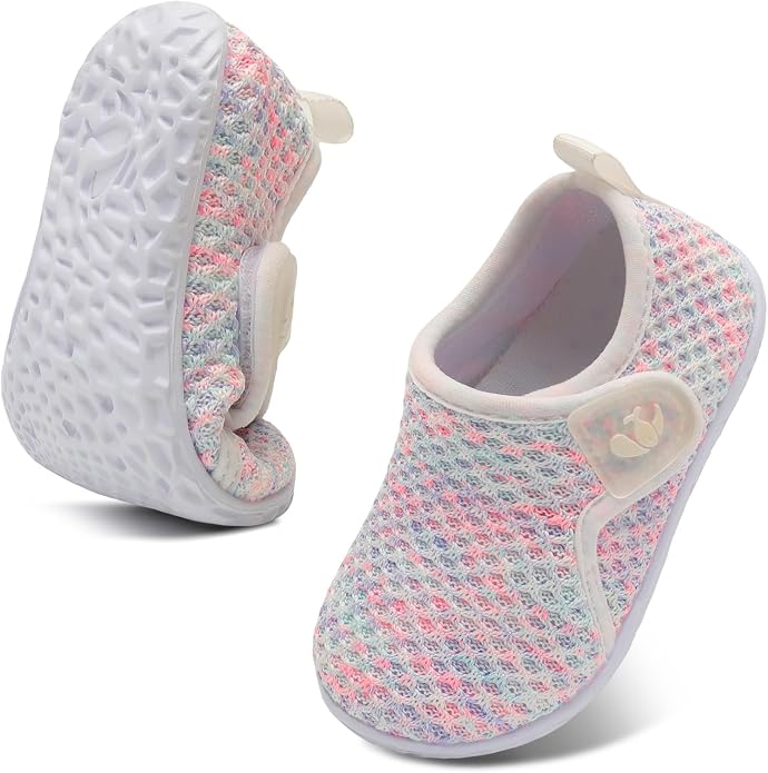 FEETCITY Baby Boys Girls First Walking Shoes Infant Sneakers Crib Shoes - Image 5