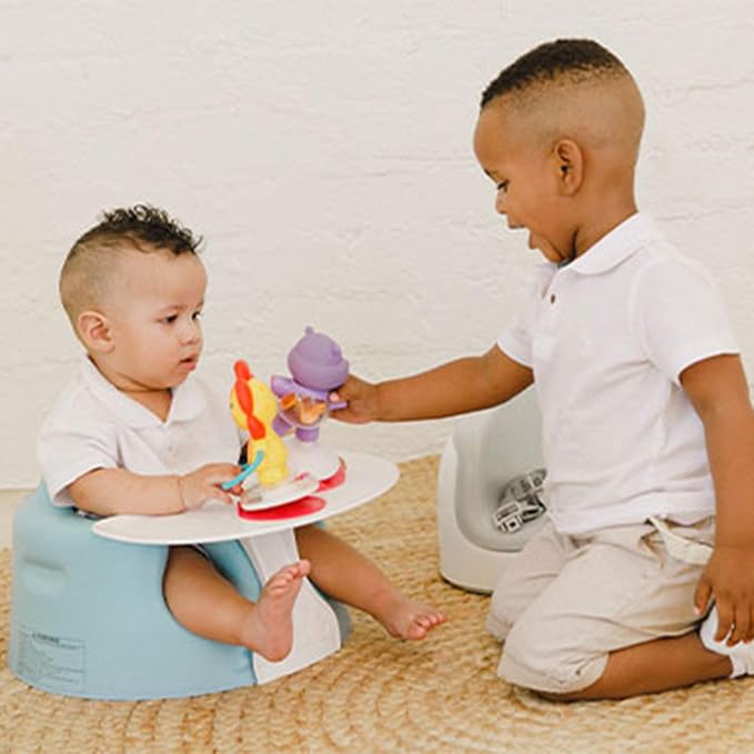 Bumbo Baby Floor Seat, Portable Infant Sit Up Activity & Eating Chair - Image 5
