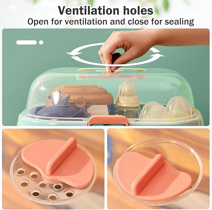 Baby Bottle Organizer for Storage, Baby Bottle Storage Large Capacity - Image 8