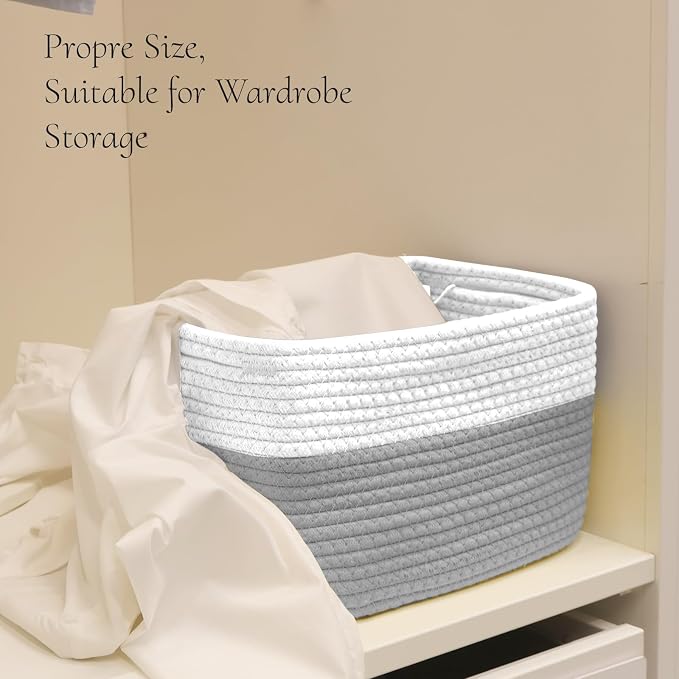 Hopegiver 3 Pack Storage Baskets - Image 4