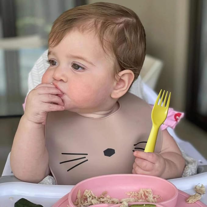Kids Spoons and Forks Toddler Utensils Plastics Reusable Silverware Baby - Image 4