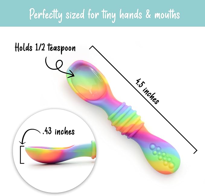 PrimaStella Silicone Chew Spoon Set - Image 5