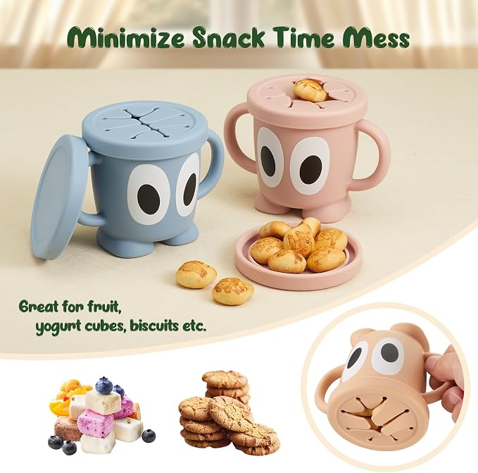 Silicone Snack Cup Food Container - Image 5