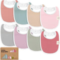 8-Pack Organic Baby Bibs for Boys, Girls by KeaBabies