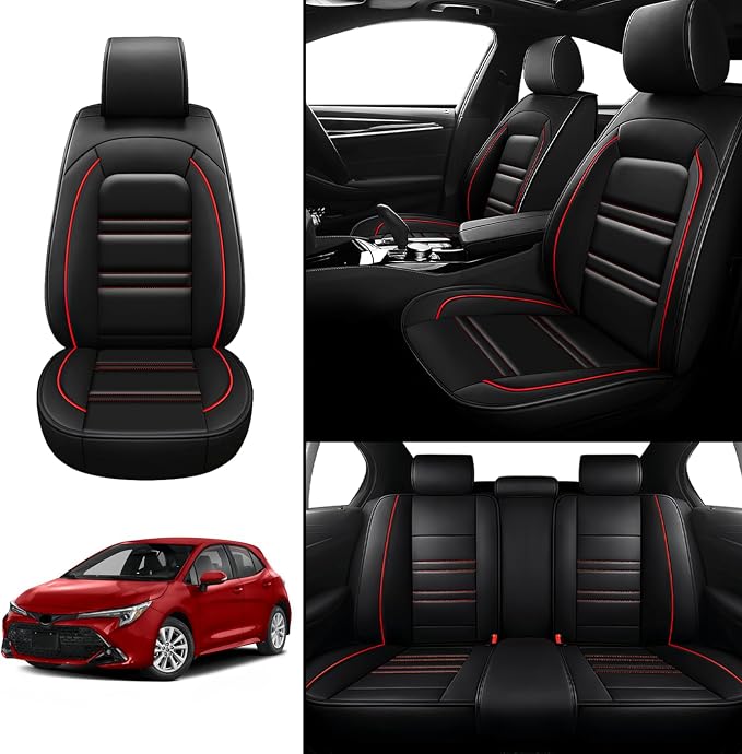 Seat Covers for Toyota Corolla 1997-2025 | 5-Seats Leather Seat Covers - Image 2