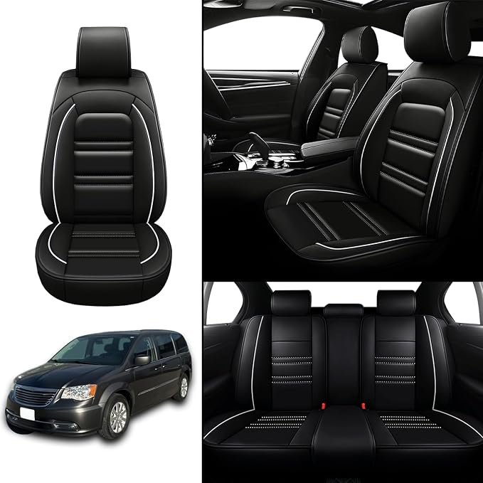 Seat Covers for Chrysler Car Town and Country 2000-2016 | 5-Seats Leather Seat - Image 2