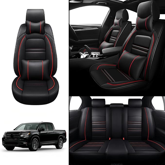 Car Seat Covers for Honda Ridgeline 2006-2025 | 5-Seats Seat Covers, Waterproof - Image 2