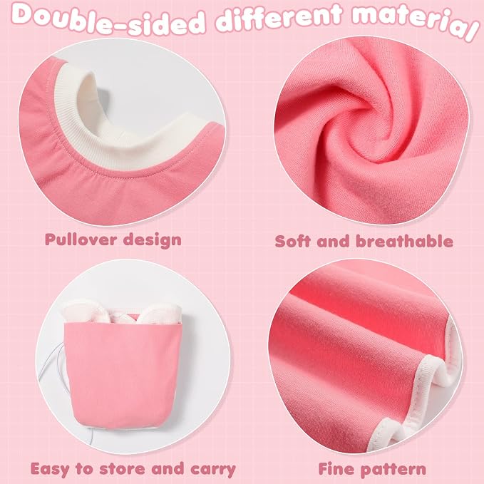 Newwiee 5 Pcs Large Towel Bib Toddler - Image 3