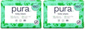 Pura Baby Wipes 3 x 60 per pack 100% Plastic-Free & Plant Based Wipes, 99% Water by MyPura