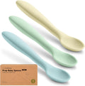 KeaBabies Silicone Baby Spoons, Self Feeding 6-12 months by KeaBabies