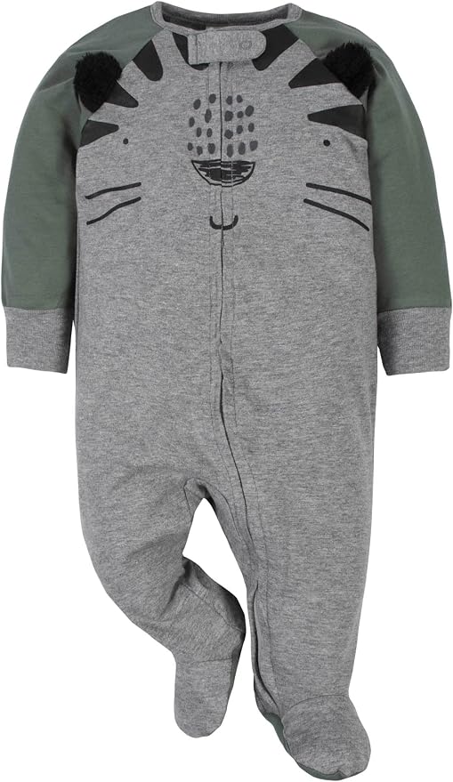Gerber Baby Boys 4 Pack Sleep 'N Play Footie - Image 4