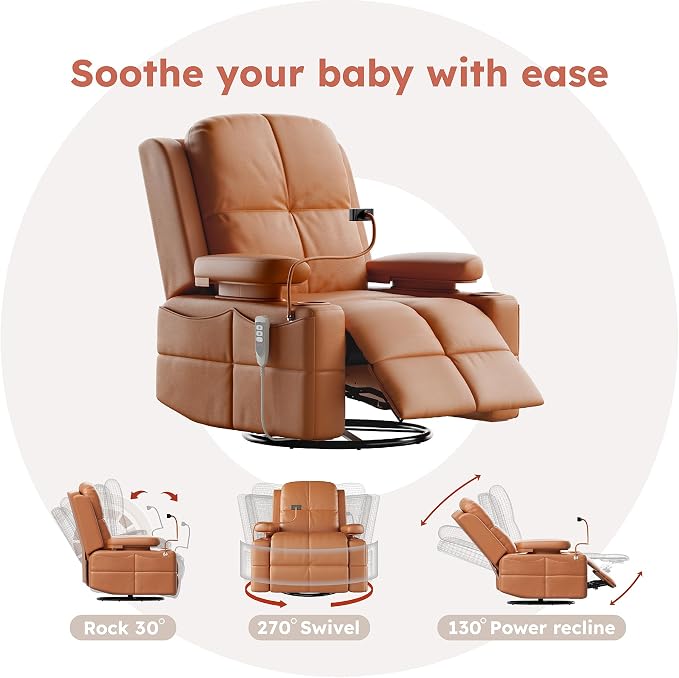 MAMAZING Oversized Rocking Chair Nursery - Image 6