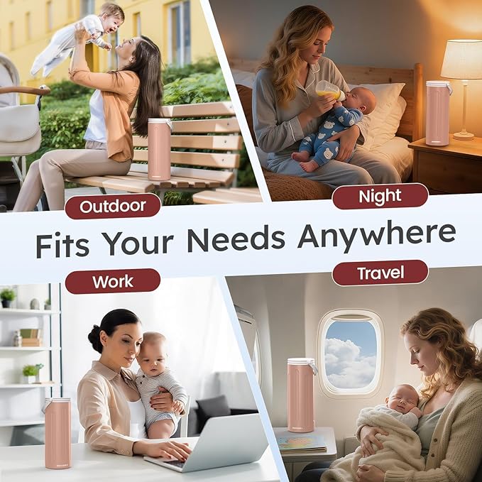Portable Breast Milk Cooler for Travel, 22oz Large Capacity Breastmilk Chiller - Image 8