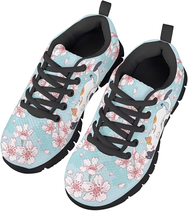MARSVOVO First Shoes for Walking Boy Girl Athletic Lightweight Flexible Lace-up - Image 3