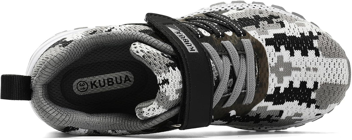 KUBUA Kids Sneakers for Boys Girls Running Tennis Shoes Lightweight Breathable - Image 3