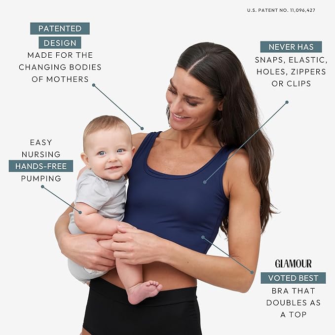 Larken Hands Free Pumping Bra for Breastfeeding | Breast Pump - Image 2