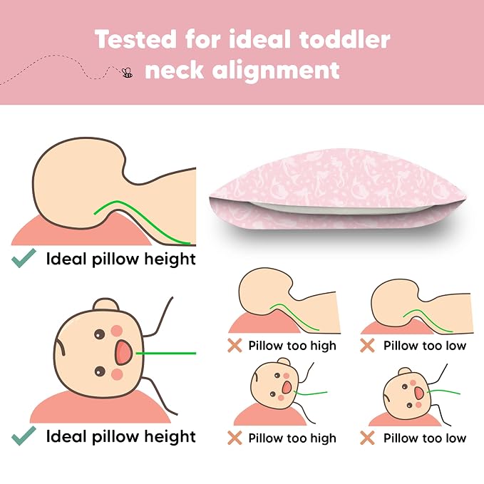 Toddler Pillow with Pillowcase - Image 6