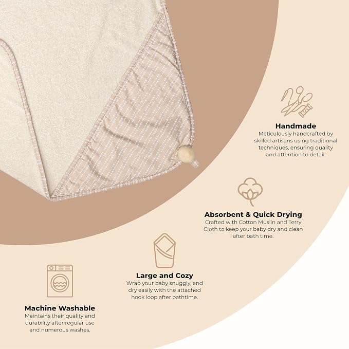 Crane Hooded Towel - Image 2
