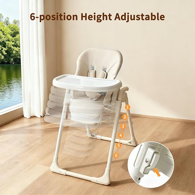 High Chair, Foldable High Chairs - Image 4