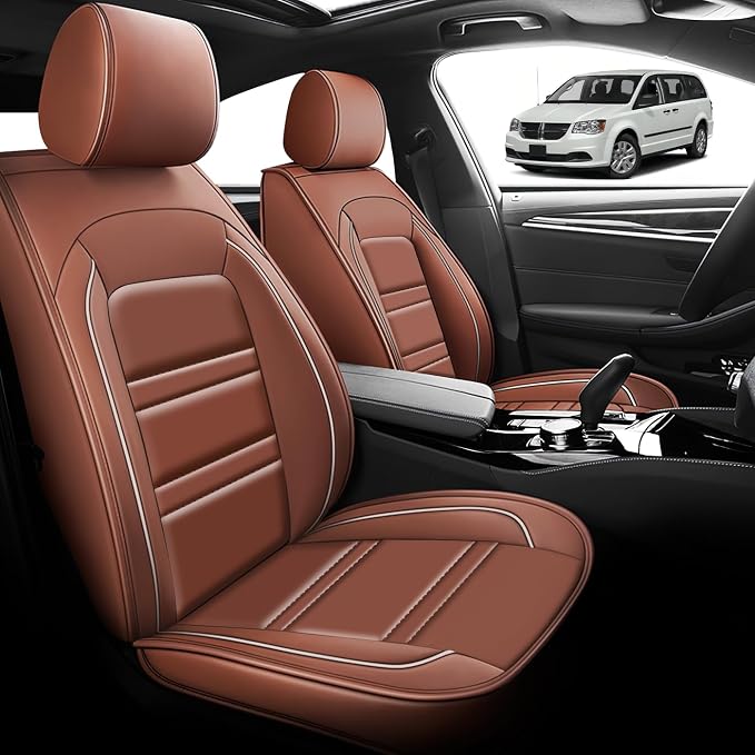 Seat Cover for Dodge Grand Caravan 1999-2020 | Car Seat Covers Front Seats - Image 2