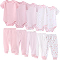 Unisex Baby Boy Girl Pants Sets 10 pack Cotton Casual New born Clothes Comfort by JELYLOVE