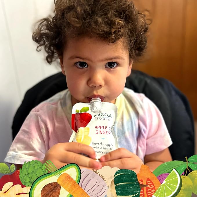 Kekoa Foods Apple & Ginger Baby Food Purée | 100% USDA Certified-Organic - Image 5