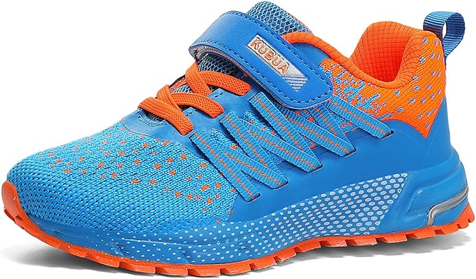 KUBUA Kids Sneakers for Boys Girls Running Tennis Shoes Lightweight Breathable - Image 2