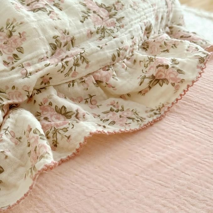 BuLuTu Muslin Toddler Kids Pillowcases Standards Size Pillow Cases - Image 5