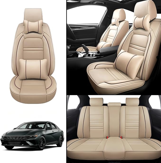 Car Seat Covers for Hyundai Car Elantra 2001-2025 | 5-Seats Seat Covers - Image 2