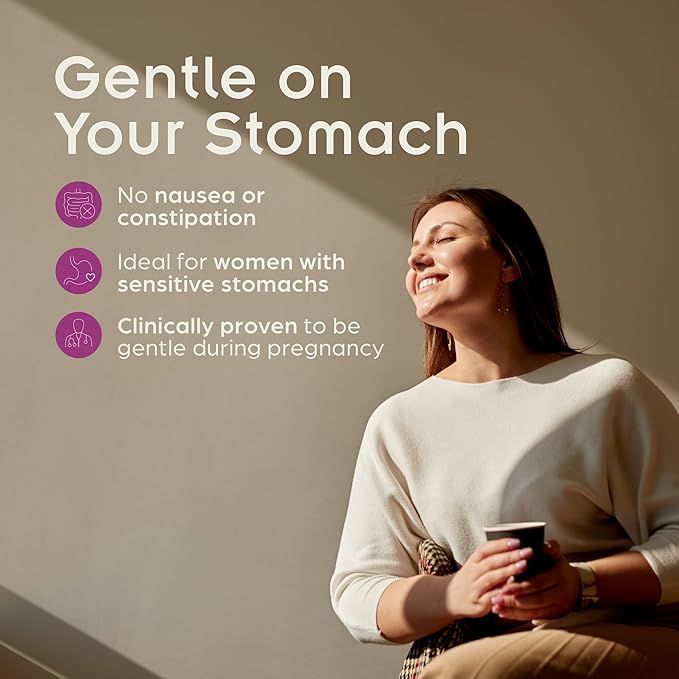 SiderAL Prenatal Vitamins for Women | Clinically Proven Iron Supplement for - Image 4