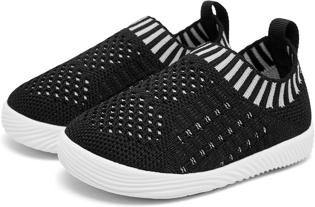 MORENDL Baby Toddler Walking Socks Non-Slip Breathable Unisex Casual Sneakers - Image 3