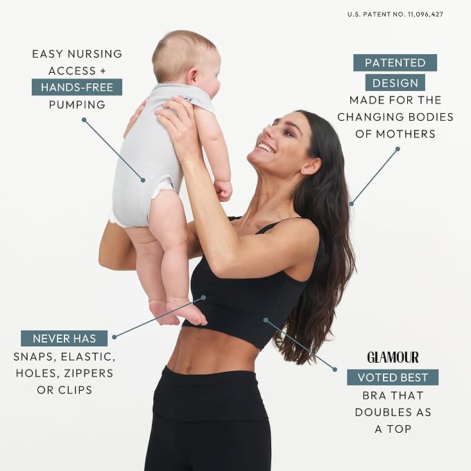 Larken Hands Free Pumping Bra for Breastfeeding | Breast Pump - Image 2