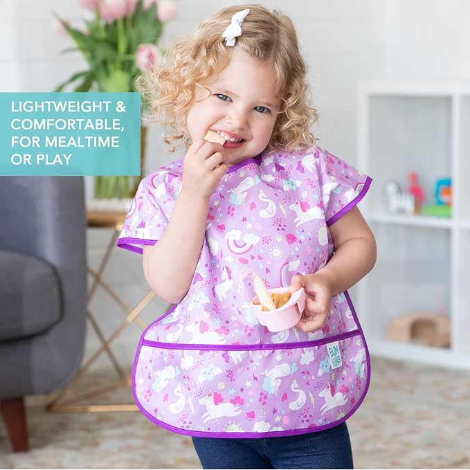 Bumkins Bibs - Toddler Bibs, Waterproof, Large - Image 4