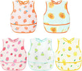 Accmor Baby Bibs, Waterproof Baby Toddler Bibs, Apron Smock Bib by Accmor