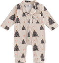 Balaflyie Baby Girl Button Down Pajamas Romper One-Piece Jumpsuit Long Sleeve by Balaflyie