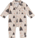Balaflyie Baby Girl Button Down Pajamas Romper One-Piece Jumpsuit Long Sleeve by Balaflyie