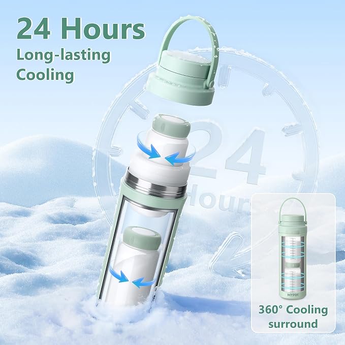 MYPIN 22oz Portable Breast Milk Cooler - Image 2