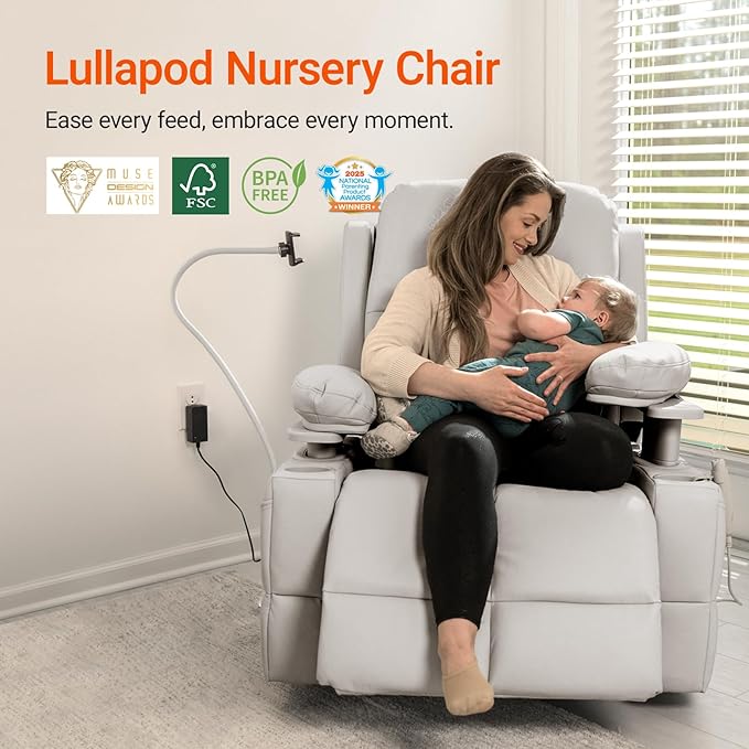 MAMAZING Oversized Rocking Chair Nursery - Image 10