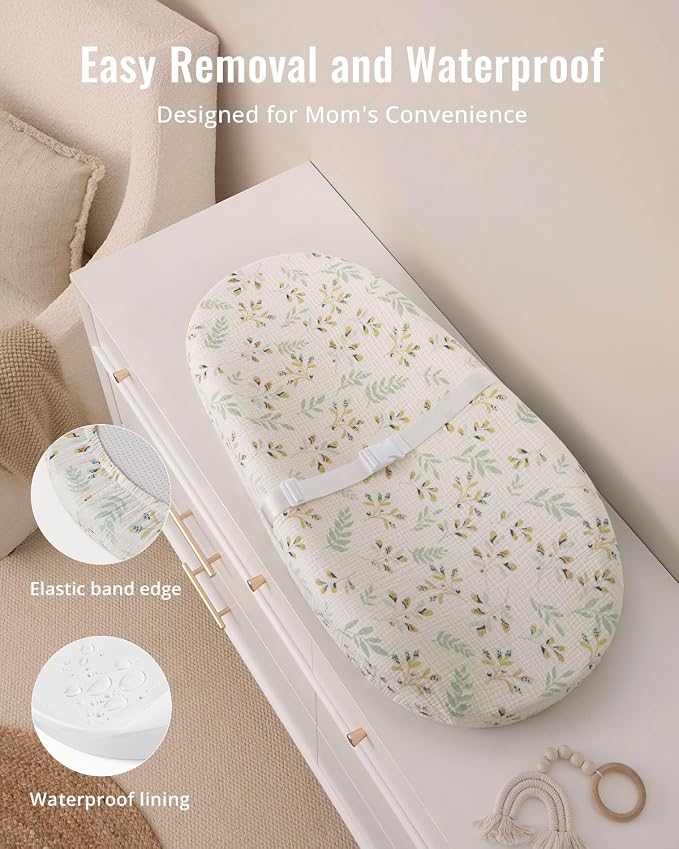 Blissful Diary Muslin Baby Changing Pad - Image 3