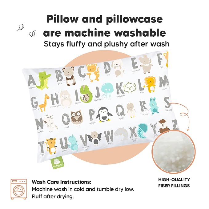 Toddler Pillow with Pillowcase - Image 4
