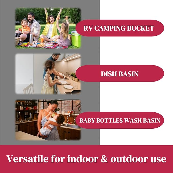 Collapsible Wash Basin for Baby Bottles - Image 5