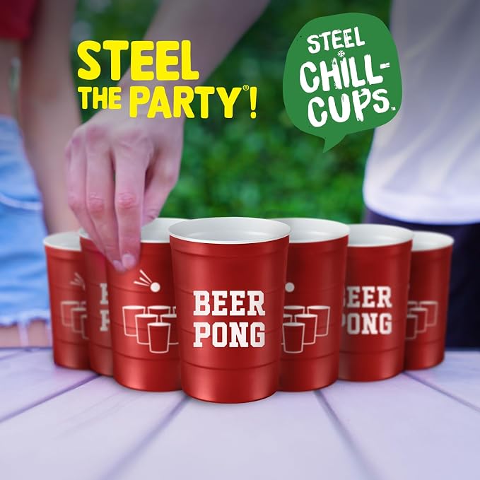 16 oz. Party Cup 'Beer Pong' Drinking Game Design - Image 7