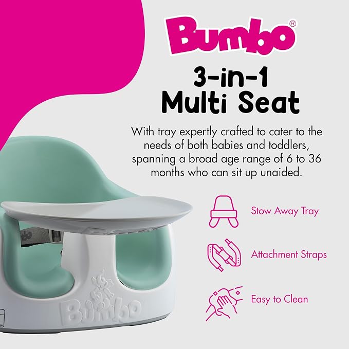 Bumbo 3-in-1 Multi-Seat for 6 to 36 Months, Travel Baby Feeding & Play Floor - Image 2