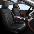 Doogo Seat Covers for Cars, Leather Seat Covers, Waterproof Front Automotive by Doogo