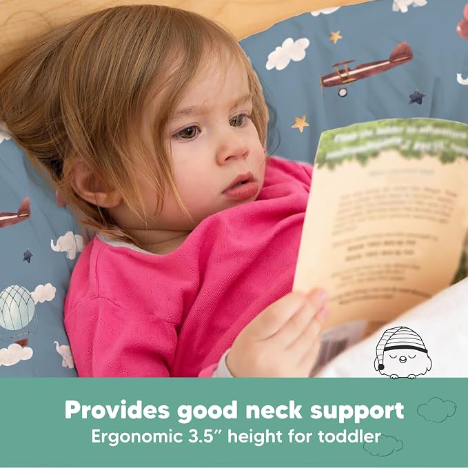Toddler Pillow with Pillowcase - Image 5