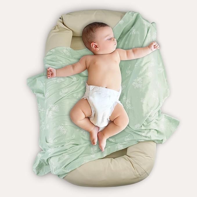 Jersey Swaddle Blanket, Ultra Soft Stretchy Receiving Blanket, Newborn Swaddle - Image 8