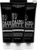 Pain in The Butt MAX Diaper Rash Cream, 40% Zinc Oxide, Natural Ingredients by TinyHumanSupplyCo