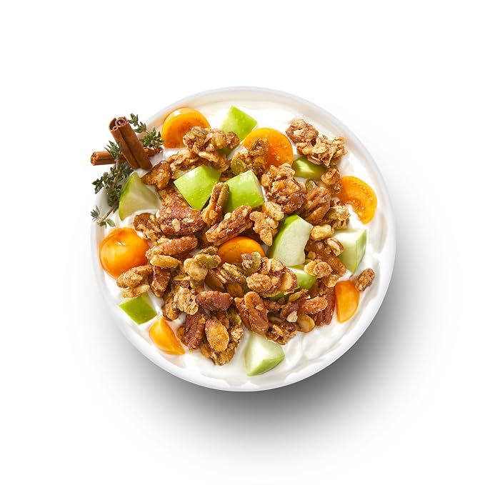 TGB Cinnamon Keto Granola | 1g Net Carb Cereal | Gluten Free Low Carb Nut Snack - Image 3